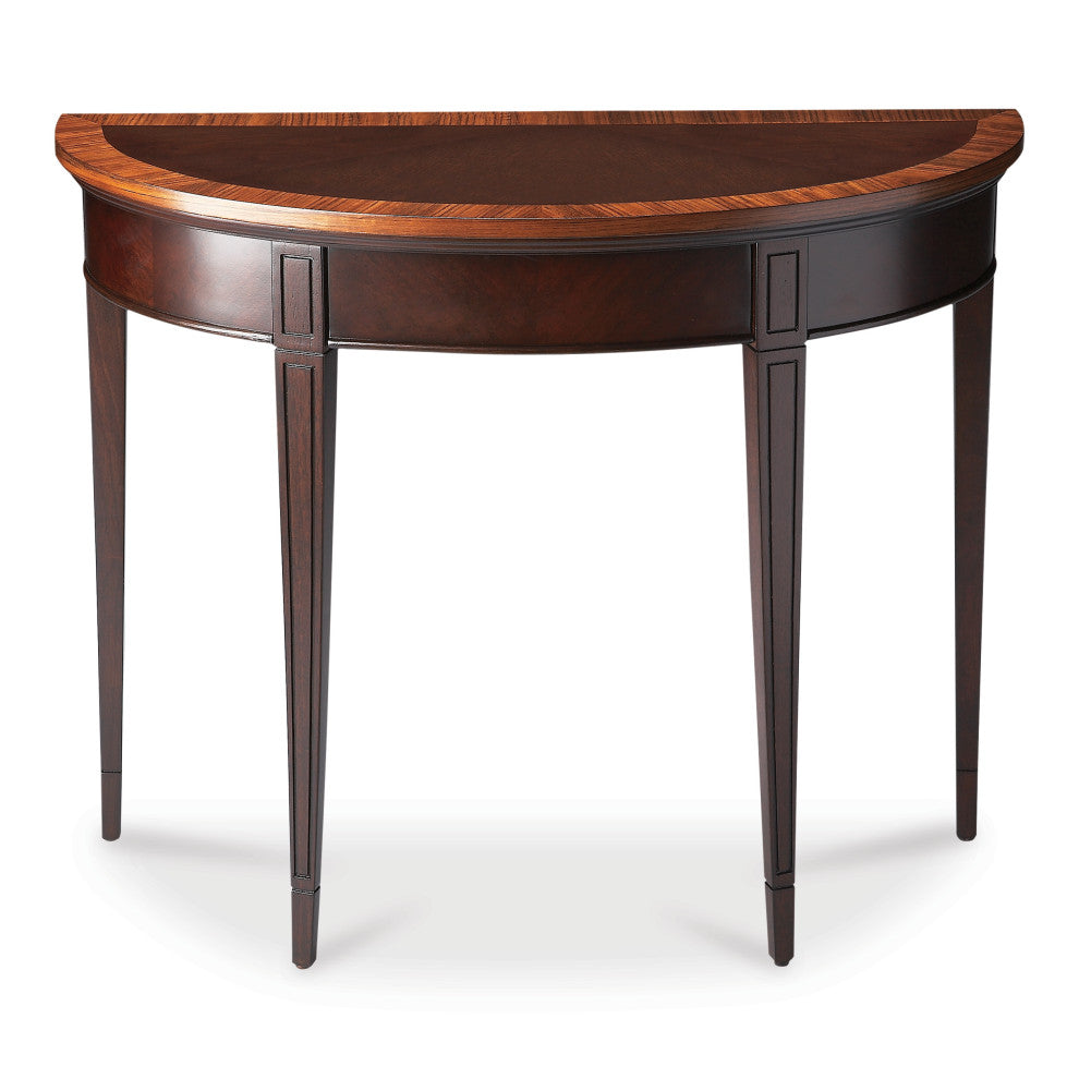 Butler Hampton Cherry Nouveau Demilune Console Table