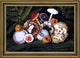 William Aiken Walker Mushrooms  Framed Premium Canvas Print, 18"x27"