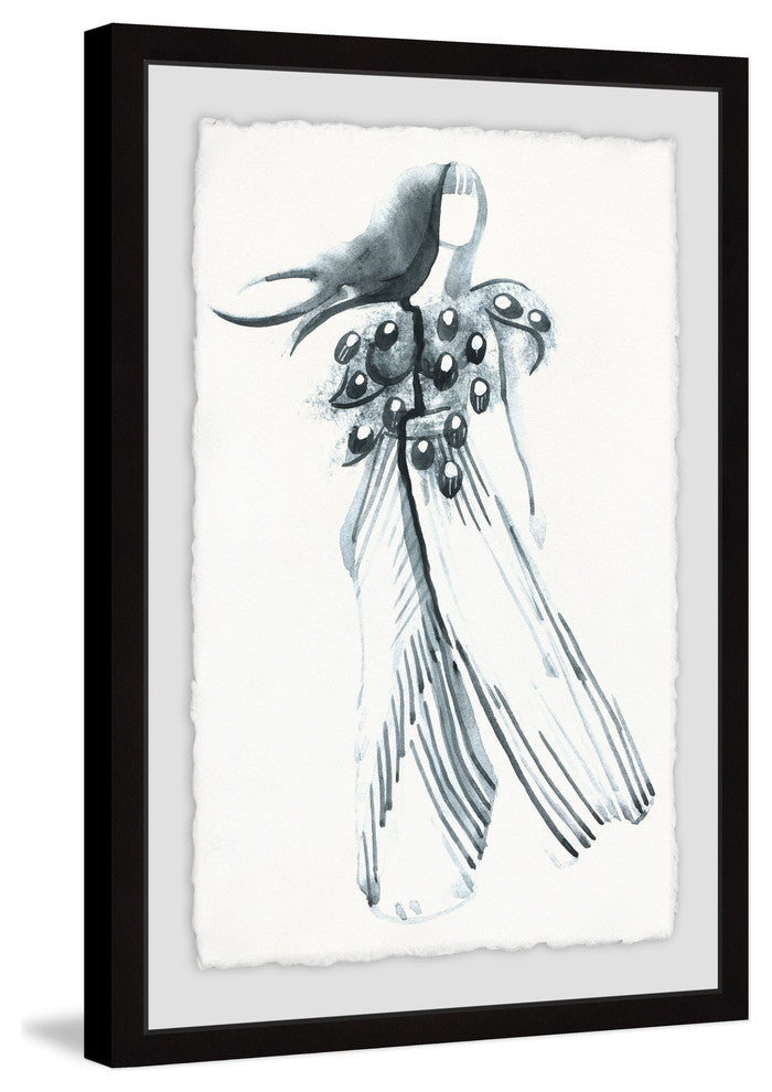 "Enchanted Damsel" Framed Painting Print, 24"x36"
