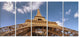"Beautiful View of Paris Eiffel Tower Under Calm Sky" Wall Art, 60"x28", 5Panel