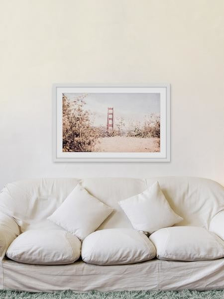 "From Afar" Framed Painting Print, 36"x24"