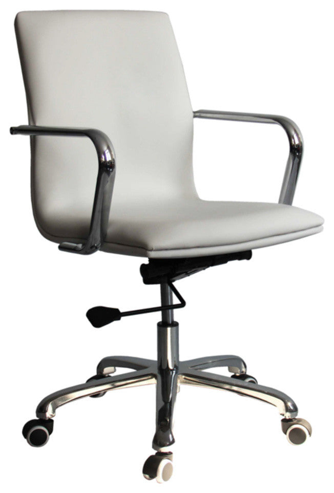 Modern Classics Confreto Conference Office Chair Mid Back, White