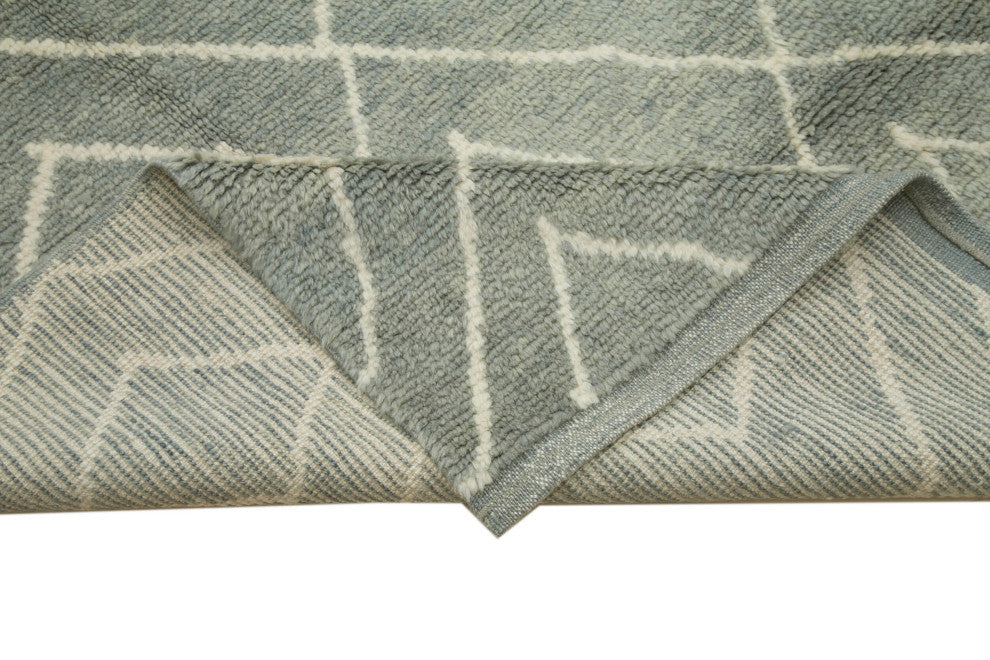 Rug N Carpet - Handmade Unique 9' 11'' x 13' 9'' Moroccan Area Rug