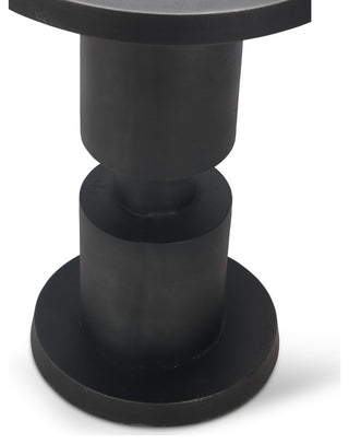 Elements Liam End Table Antique Zinc