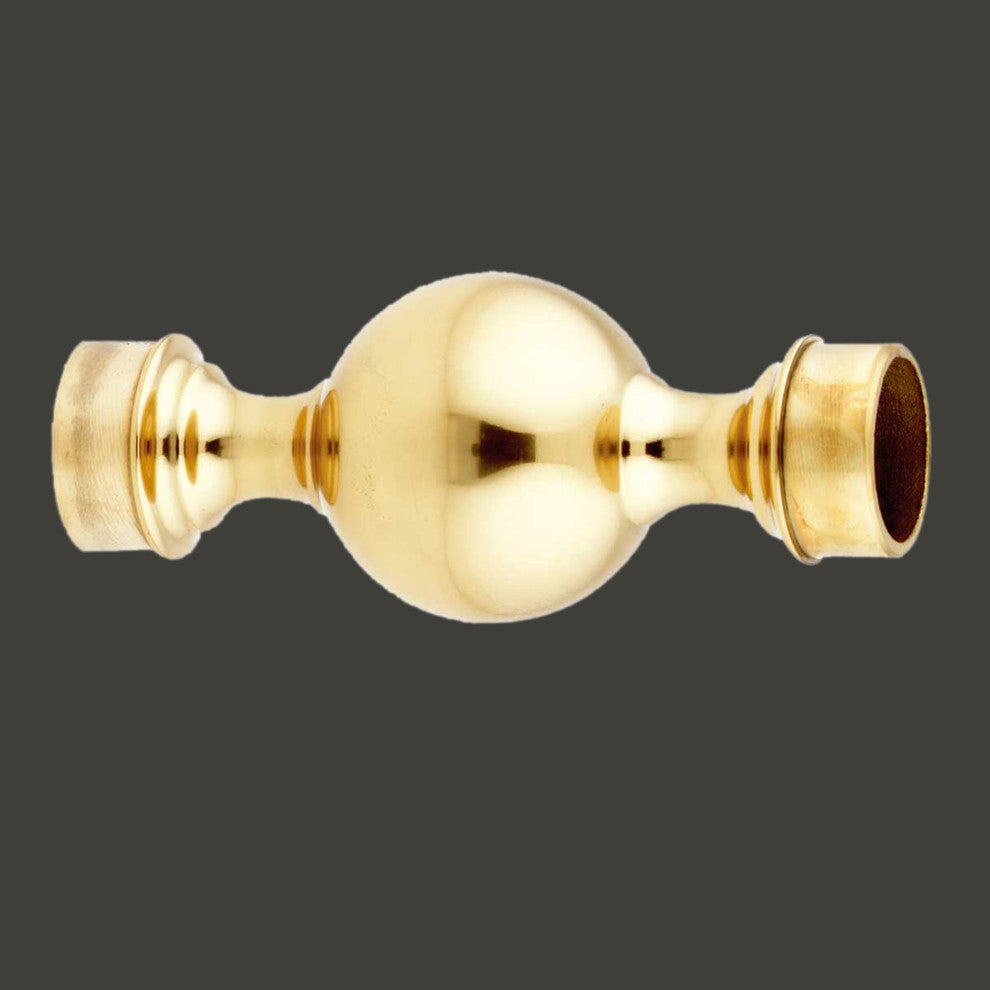 Brass Ball Joint Fiting 1.5" Bar Rail Connector |