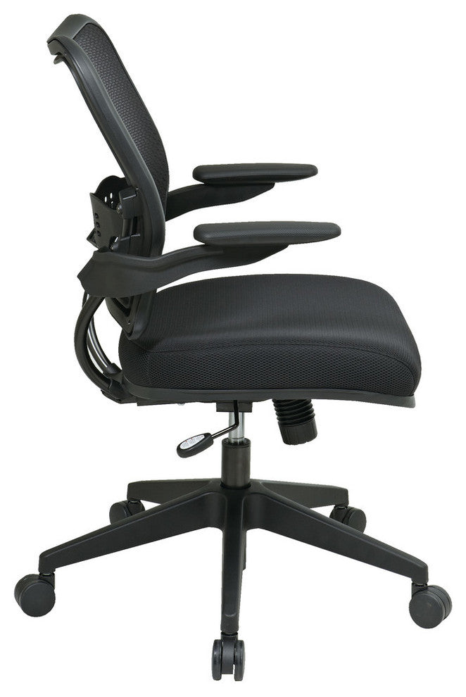 Deluxe Chair With AirGrid Back and Black Mesh Seat