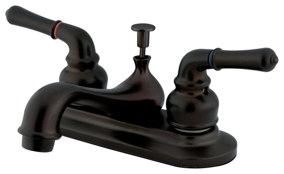 Kingston Brass 4" Centerset Bathroom Faucet, Oil Rubbed Bronze
