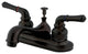 Kingston Brass 4" Centerset Bathroom Faucet, Oil Rubbed Bronze