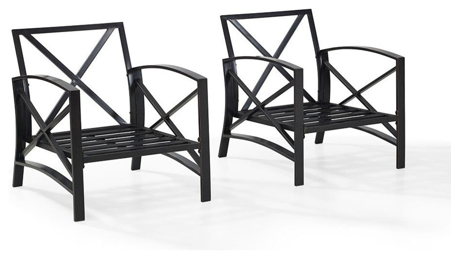 Kaplan 2-Piece Patio Set, 2 Outdoor Chairs, Mist