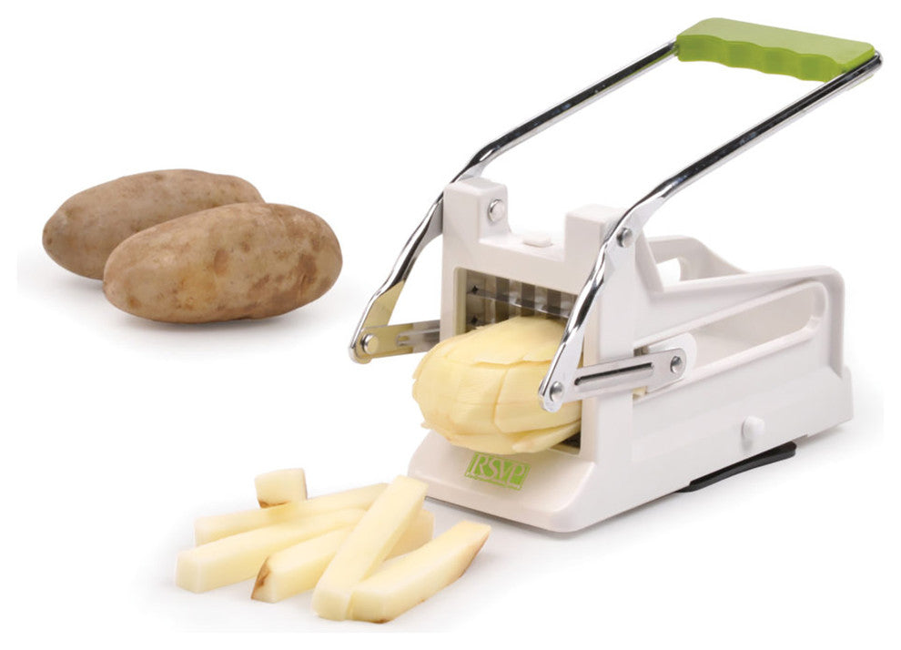RSVP White French Fry Cutter
