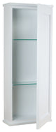 Sandalwood On the Wall White Cabinet 31.5h x 15.5w x 5.25d