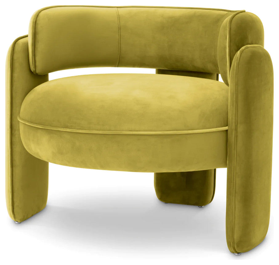 Savona Velvet Accent Chair | Eichholtz Chaplin, Green
