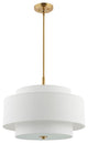 Safavieh Cambrie Chandelier Brass Gold