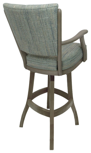 Classic Counter Bar Stools 26" 30" Extra Tall 34", Watusi Aquatint on New Grey, 30"