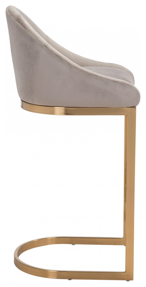 Scott Bar Chair Gray