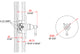 Dawn Pressure Balancing Valve Trim, Chrome