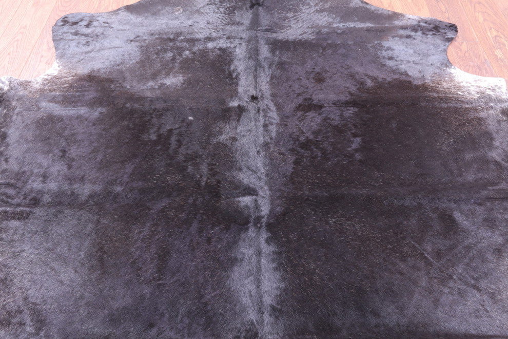 6' 8" X 5' 9" Natural Cowhide Rug C1819