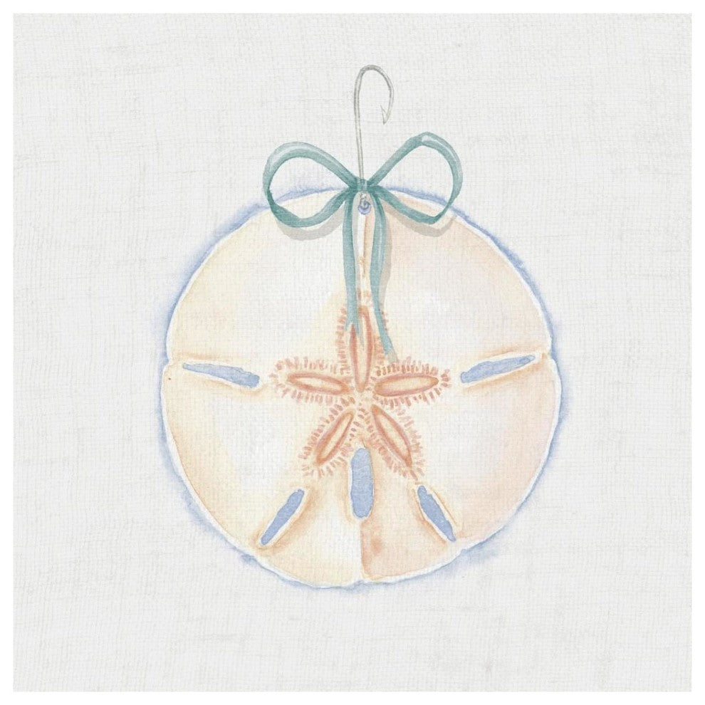 "Christmas on the Coast VI" Digital Paper Print by Elyse DeNeige, 38"x38"