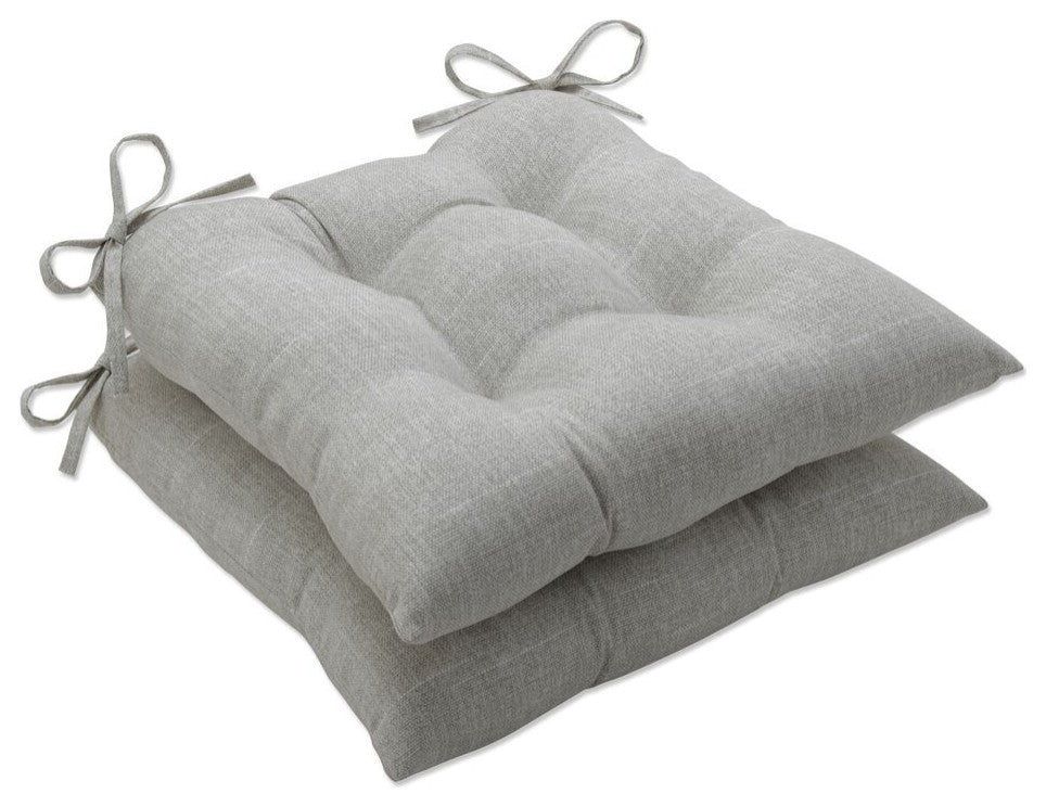 Tory Bisque Wrought Iron Seat Cushion, Set of 2