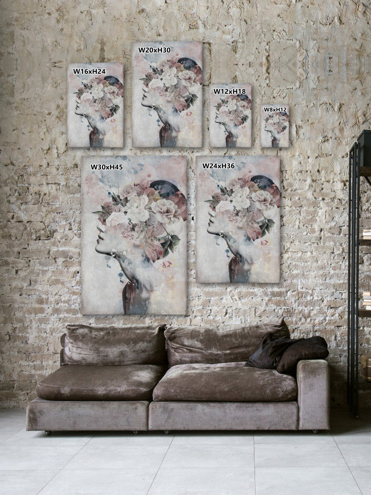 "Sunkissed" Painting Print on Wrapped Canvas, 30x45