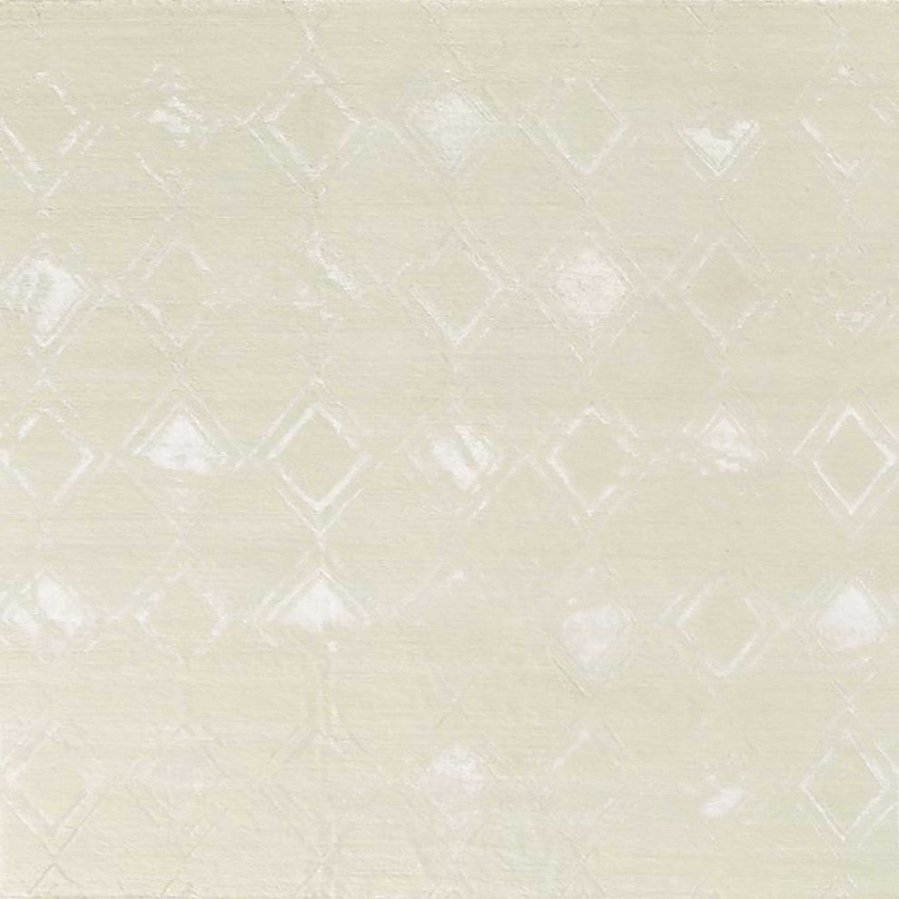 Ahgly Company Indoor Square Mid-Century Modern Area Rugs, 4' Square