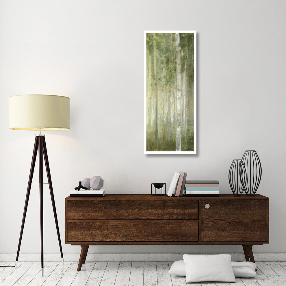 "Resolutions Panel II" Digital Paper Print by Julia Purinton, 22"x52"