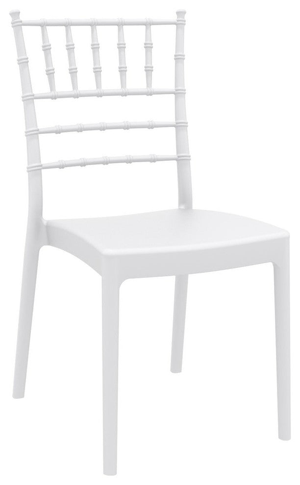Compamia Josephine Outdoor Dining Chairs, Set of 2, White