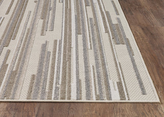 Calla Denni Indoor/Outdoor Rug, Grey, 7'10' Round