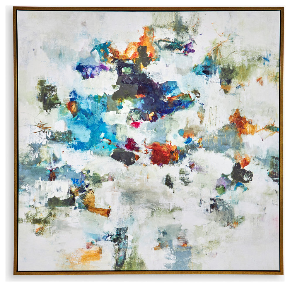 Rock & Roll Framed Canvas