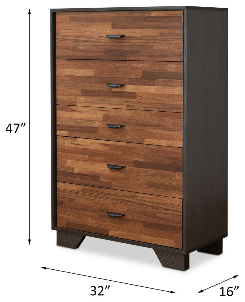 Eloy Dresser, Walnut and Espresso
