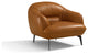 ACME Leonia Chair, Leather, Cognac