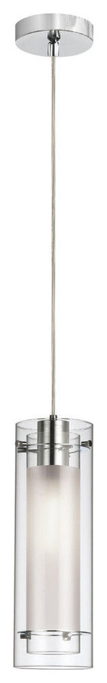 Willamette Single Pendant, Chrome