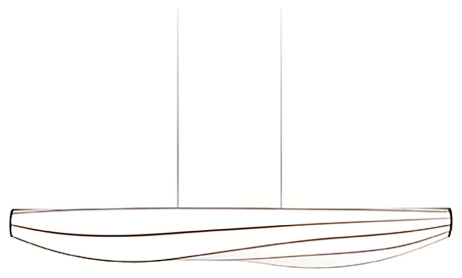 Lenis LED Linear Pendant, Walnut, 2700k - 277v
