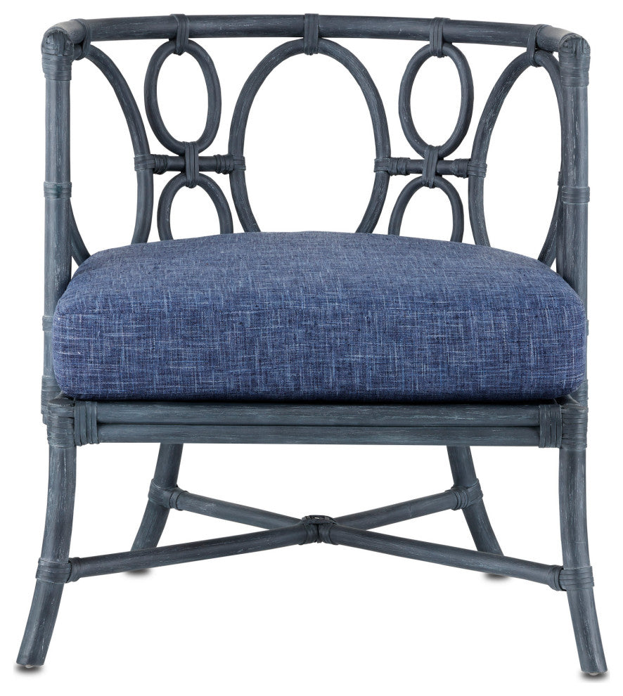 Tegal Finn Navy Chair