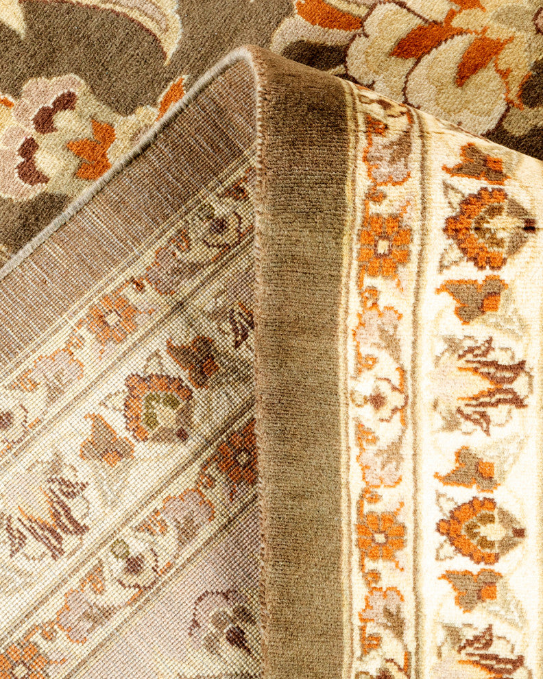 Mogul, One-of-a-Kind Hand-Knotted Area Rug Brown, 12' 1" x 15' 5"