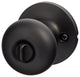 Contemporary Series Durango Privacy Knob, Flat Black
