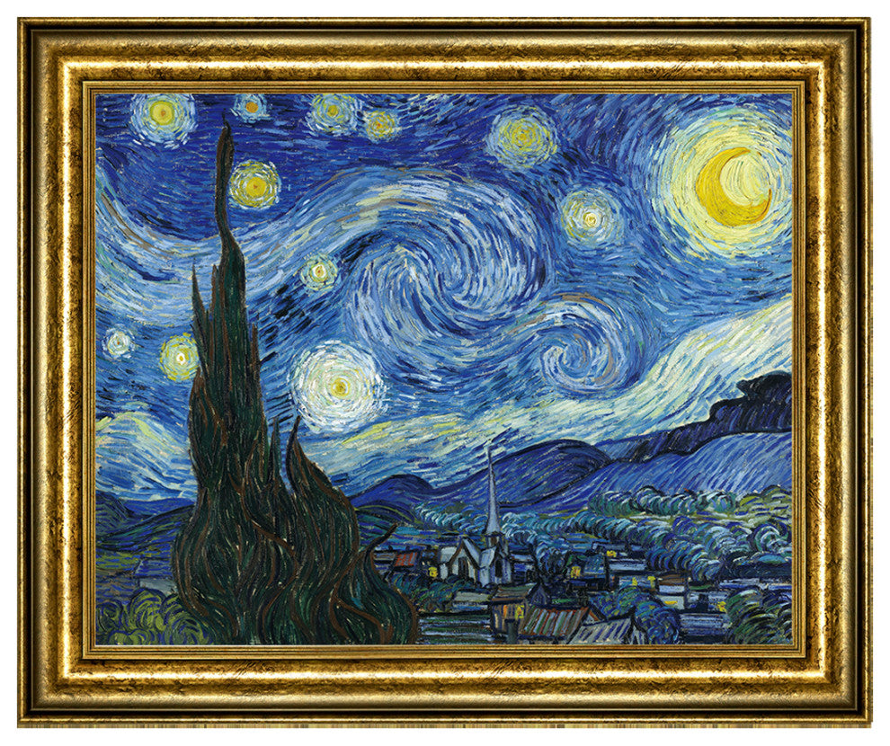 The Starry Night by Vincent van Gogh