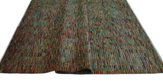 High-Low Chobi Albertyn Green Rug, 8'0x10'2