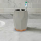 nu steel Cement Toothbrush Holder