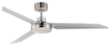 Maxim Ultra Slim 52 Ultra Slim 52" 3 Blade Indoor Ceiling Fan - Satin Nickel