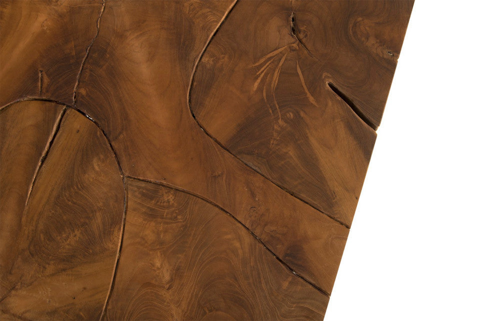 Teak Puzzle Coffee Table