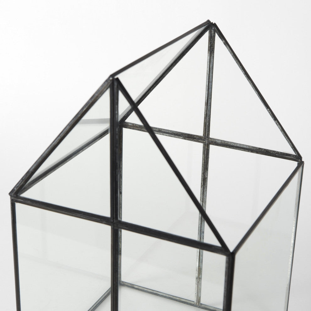 XL House Shaped Glass Terrarium