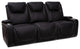 Seatcraft Colosseum Home Theater Seating, Black, Sofa and Loveseat
