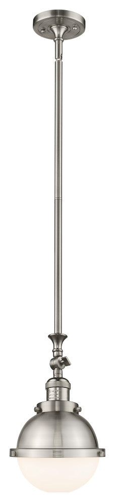 Innovations 206-SN-HFS-61-SN Hampden 1 Light Mini Pendant, Brushed Satin Nickel