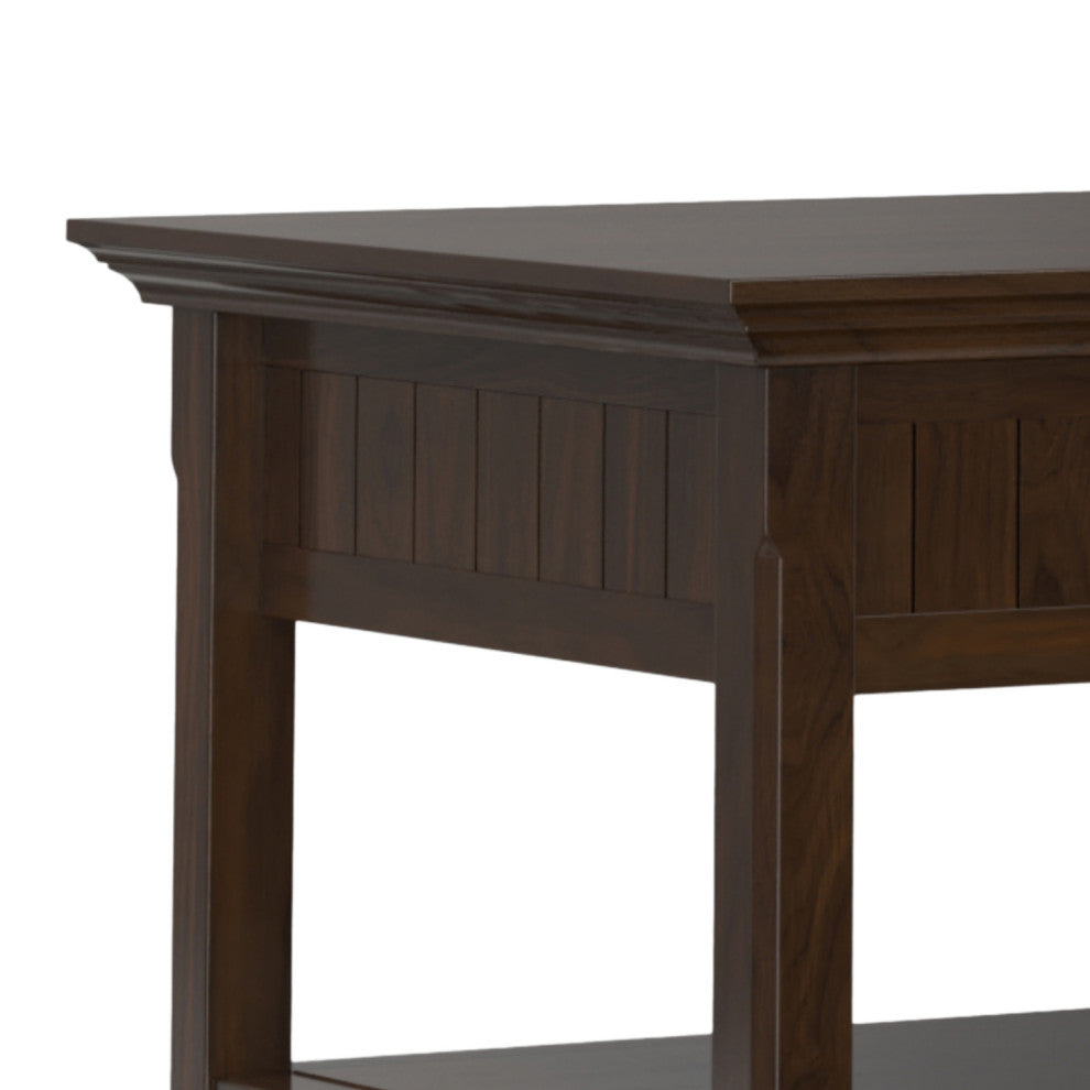 Acadian Solid Wood Lift Top Coffee Table, Brunette Brown