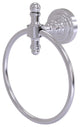 Retro Dot Towel Ring, Satin Chrome