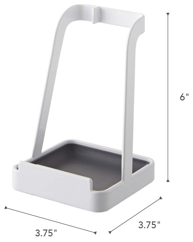Tower Ladle & Lid Stand, White