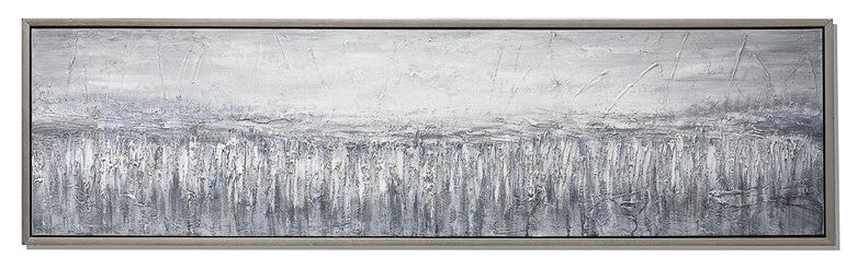 Landscape Abstract Hand Painted Art, 70x20"