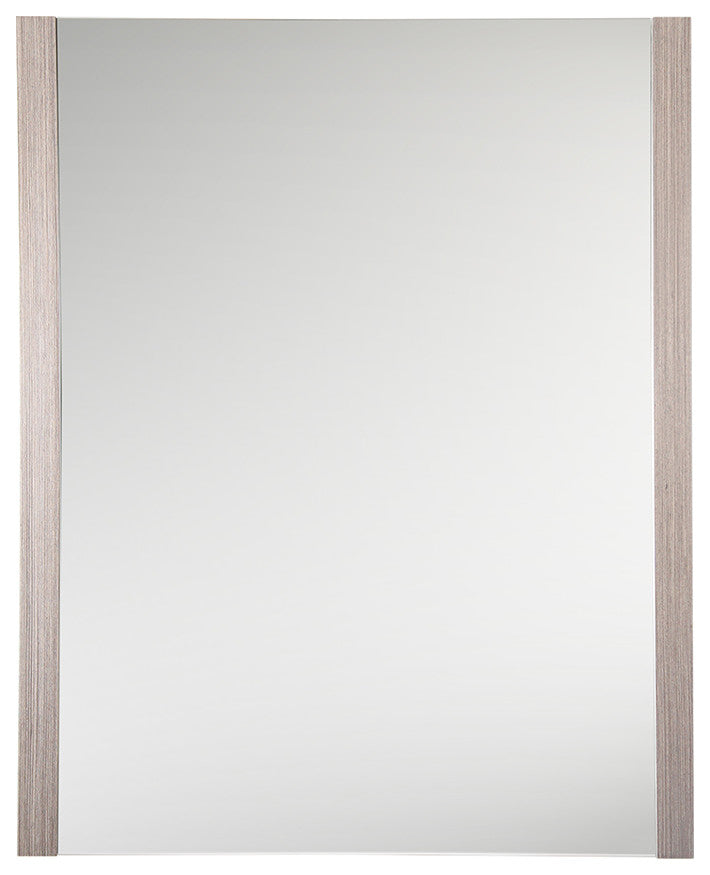 Torino Mirror, Gray Oak, 26"