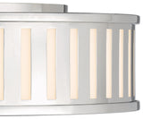 Kendal 4-Light Polished Nickel Ceiling Mount